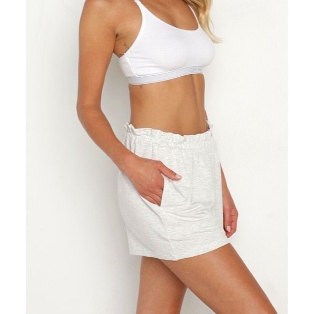 NWT Calvin Klein Pure Lounge Pajama Sleep Shorts Heather Gray Size XLarge - Picture 6 of 8